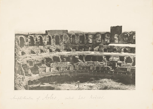 Amphitheatre of Arles, Called Les Arenes.