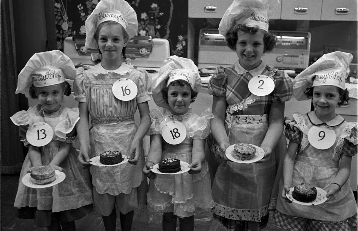 Young Ladies Cake Baking Contest