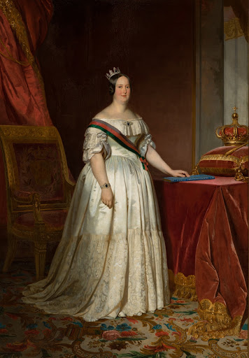 Portrait of Maria II of Portugal