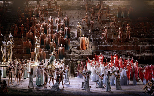 Aida at the Teatro Real