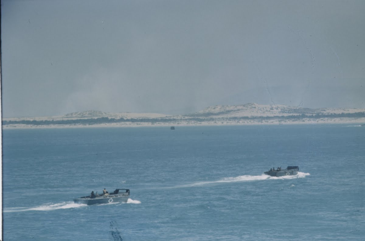 Sicily Invasion: Gela Beaching Tanks 2Nd Day (S.A.B234)