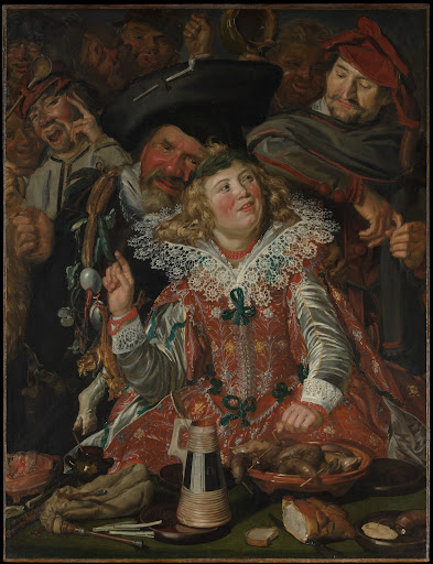 Merrymakers at Shrovetide