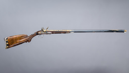 Double-Barreled Flintlock Shotgun