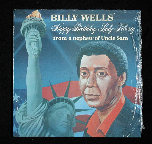 Phonograph record:Happy Birthday Lady Liberty from a Nephew of Uncle Sam