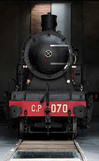 Steam Locomotive CP 070 Detail