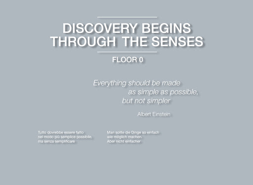 La scoperta inizia dai sensi - Piano 0