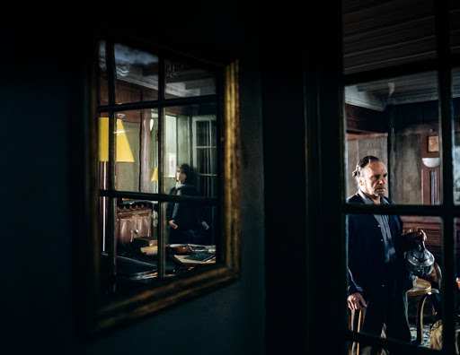 Film "Czerwony", Irène Jacob, Jean-Louis Trintignant