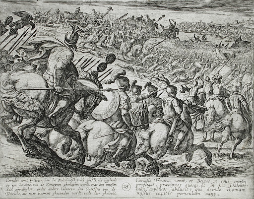 The Roman Commander Cerialis Attacks Near Trier