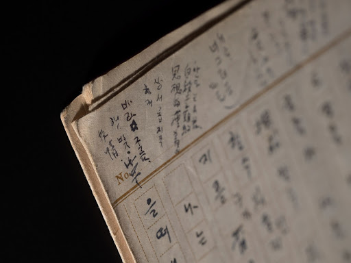 Manuscript of Flowers Bloom in the Garden