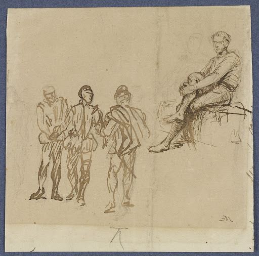 Four Figural Studies