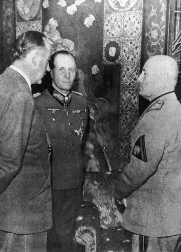 Rommel And Mussolini