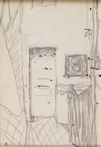 Escalier intérieur de la villa du Bosquet, Le Cannet