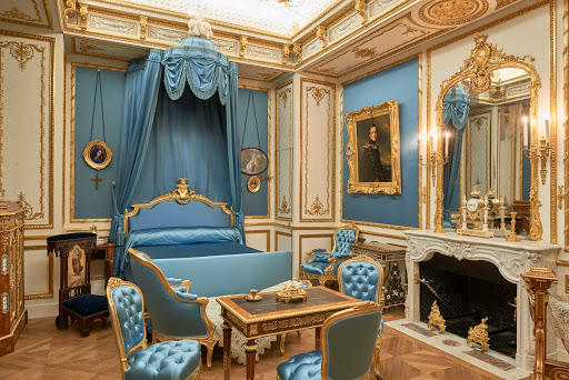 Duchess of Aumale's bedroom, in the private apartments of the Château de Chantilly