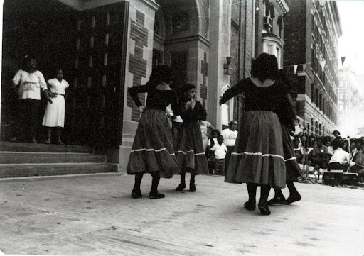 Youth Dancers Performing Contemporary Dominican Dance at the Dominican Day Parade