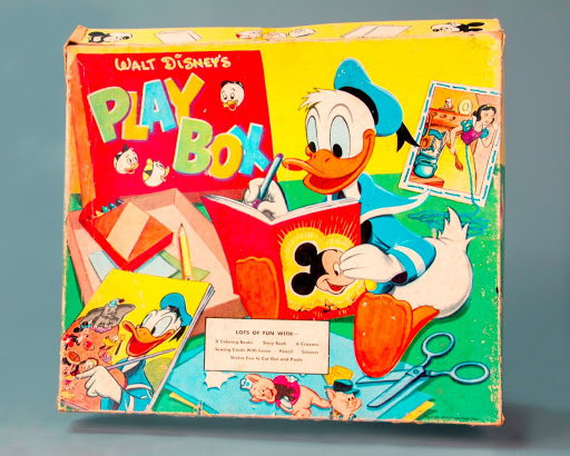 Play set | coloring book:Walt Disney's Play Box