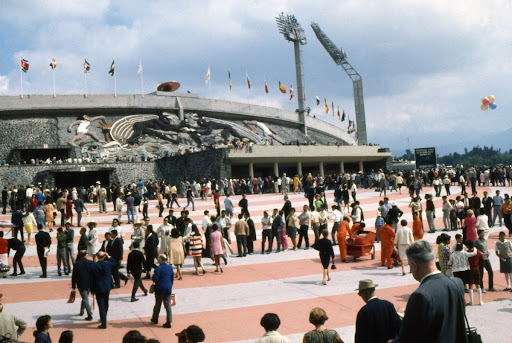 Mural of the University Olympic Stadium