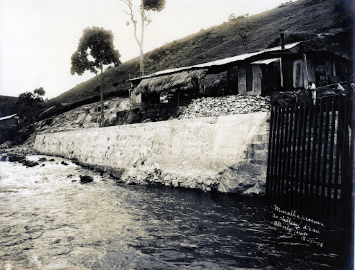 Works on the Intake Reservoir of the Piabanha Plant