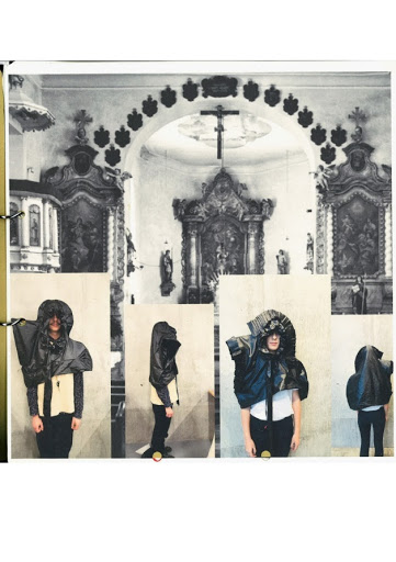 Andrea Mayer, BA Fashion Womenswear, Cristóbal Balenciaga Museum Project Sketchbook