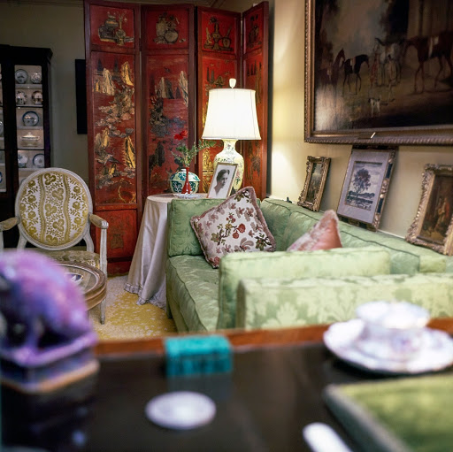 Living Room in Home of Joseph Verner Reed, Jr., Vogue