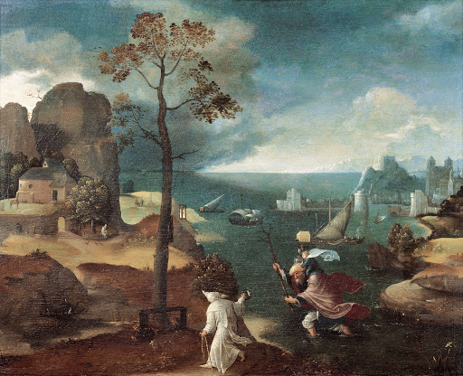 St. Christopher Carrying the Child Jesus