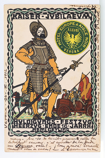 Processó en honor del Jubileu de l'emperador