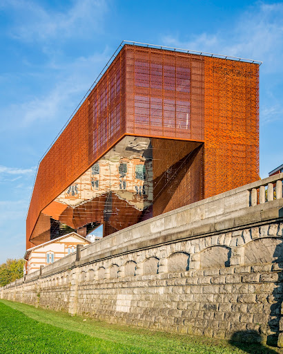 Cricoteka building, view from the bank of the Vistula river