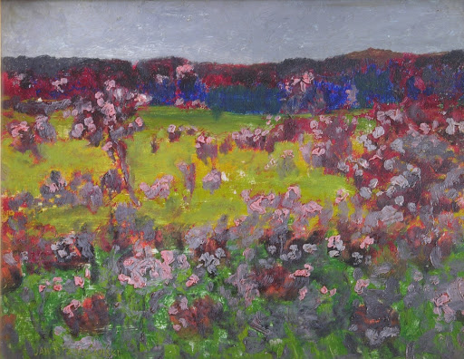 Flowering shrubs (Italian motif)