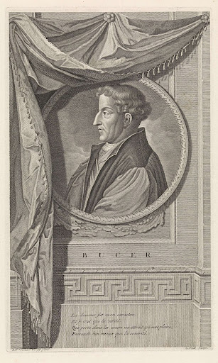 Portret van Martinus Bucer
