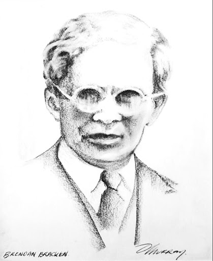 Brendan Bracken by Olive Murray.