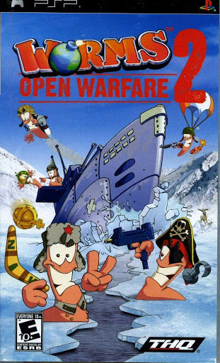 Handheld video game:Sony PlayStation Portable Worms: Open Warfare 2