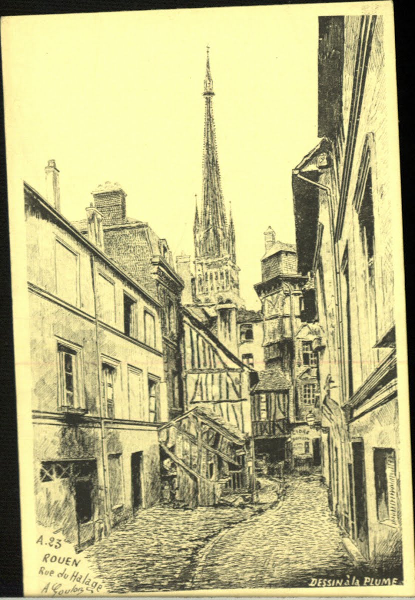 Top Euro (Fra) Rouen Various Engravings
