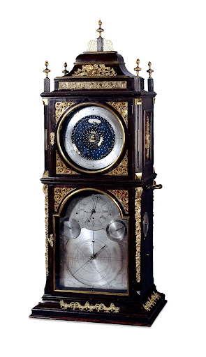 Astronomical table clock by Henry Jenkins