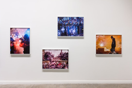 Installation view: Tabitha Soren: Surface Tension