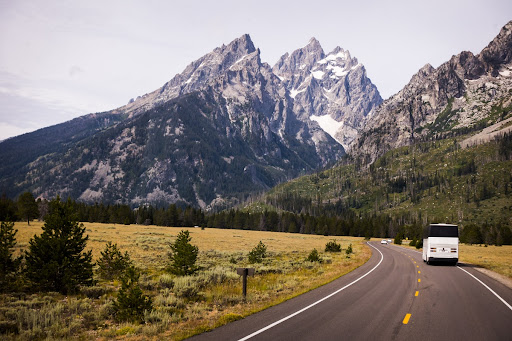 Traveling through Wyoming