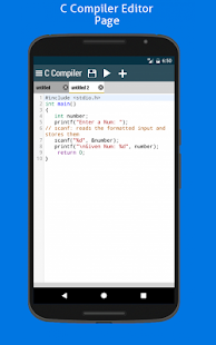  C Compiler- 스크린샷 미리보기 이미지  