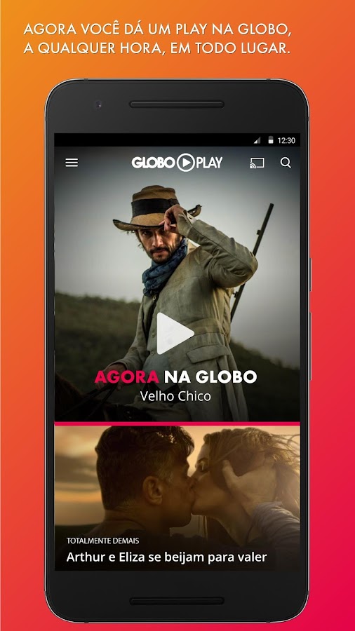 Globo play app store