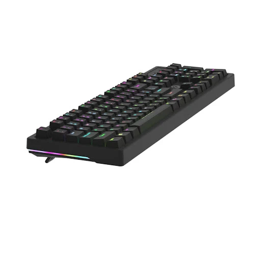 Bàn phím cơ Gaming DAREU EK1280 v2 Black RGB - Blue switch