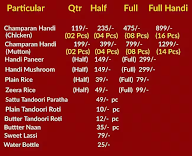 Handi The Taste Of Champaran menu 1