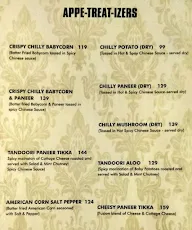 New Town Bakery menu 1