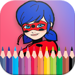 Cover Image of Herunterladen Coloring Book For Ladybug 1.0 APK