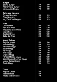 S K Zaika Fast Food And Juice Centre menu 2