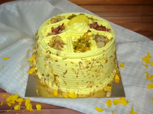 Eggless Pure Rasmalai Cake