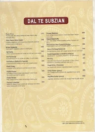 Pind Balluchi menu 3