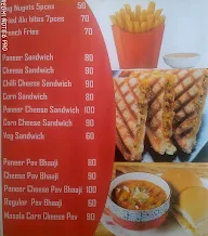 Chillz Foodies Corner menu 1