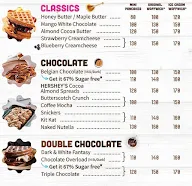 The Belgian Waffle Co. menu 2