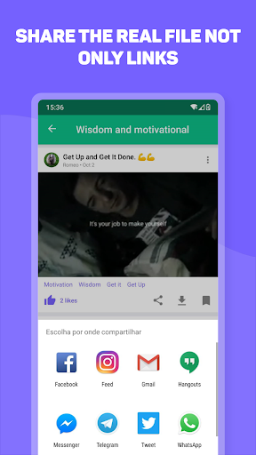 Screenshot Virall: Watch and share videos