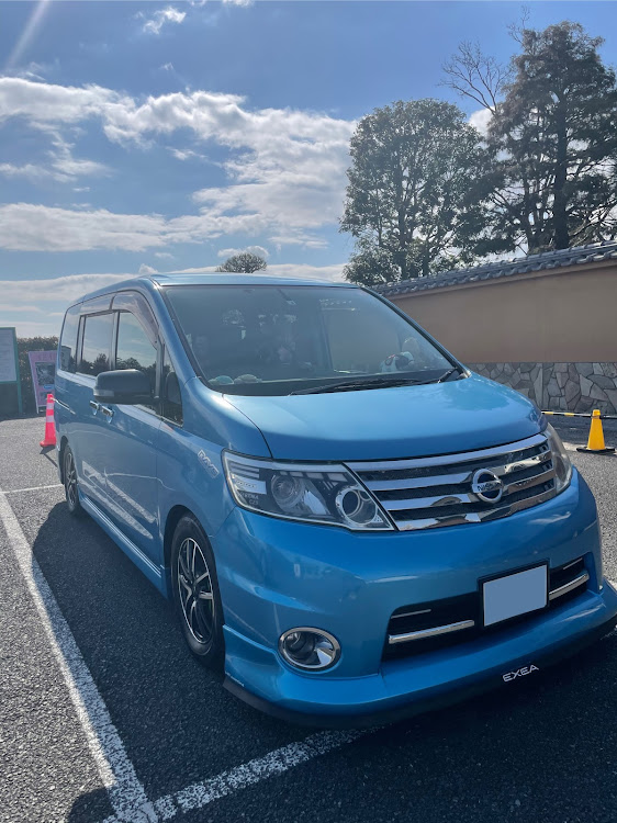 セレナの月命日のお墓参り・青空コラボ・のんびり運転・C25補完計画！に関するカスタム事例の投稿画像1枚目