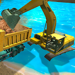 Cover Image of Unduh Simulator Penggali Pasir Sungai 3D 2.8 APK