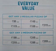 Domino's Pizza menu 4