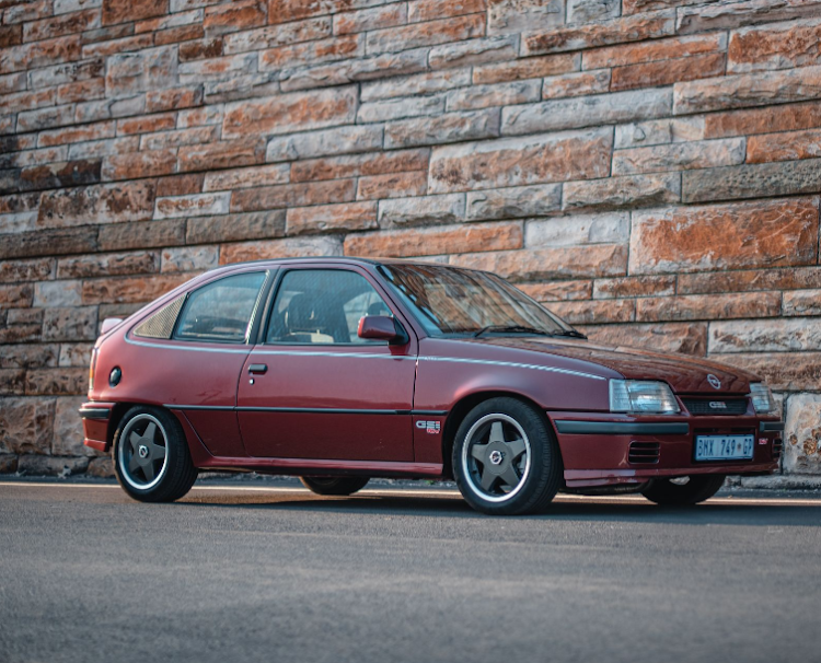 The Opel Kadett was the king of hot hatches in the early 90s thanks to a 125kW output and slip-diff outfit. Picture: SUPPLIED